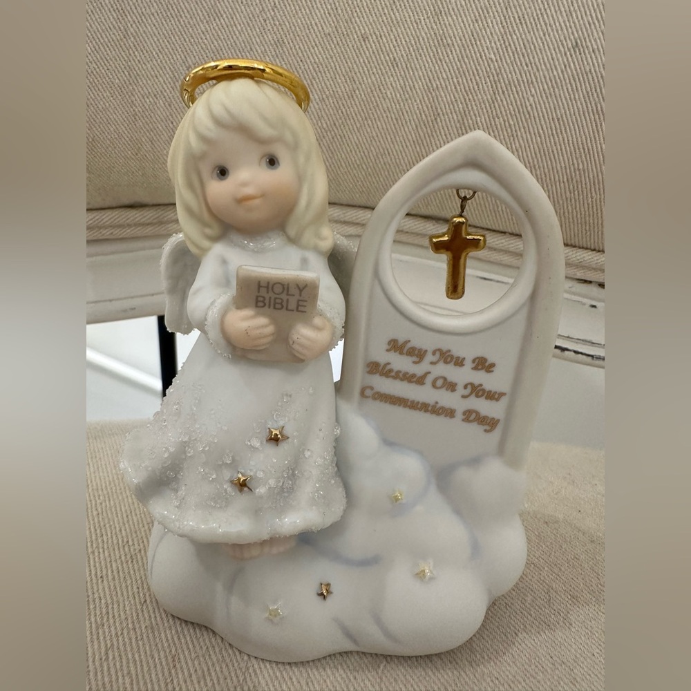 ✝️ Precious Moments Vintage “May You be Blessed on Your Communion Day” 1997